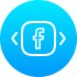 divi facebook carousel icon