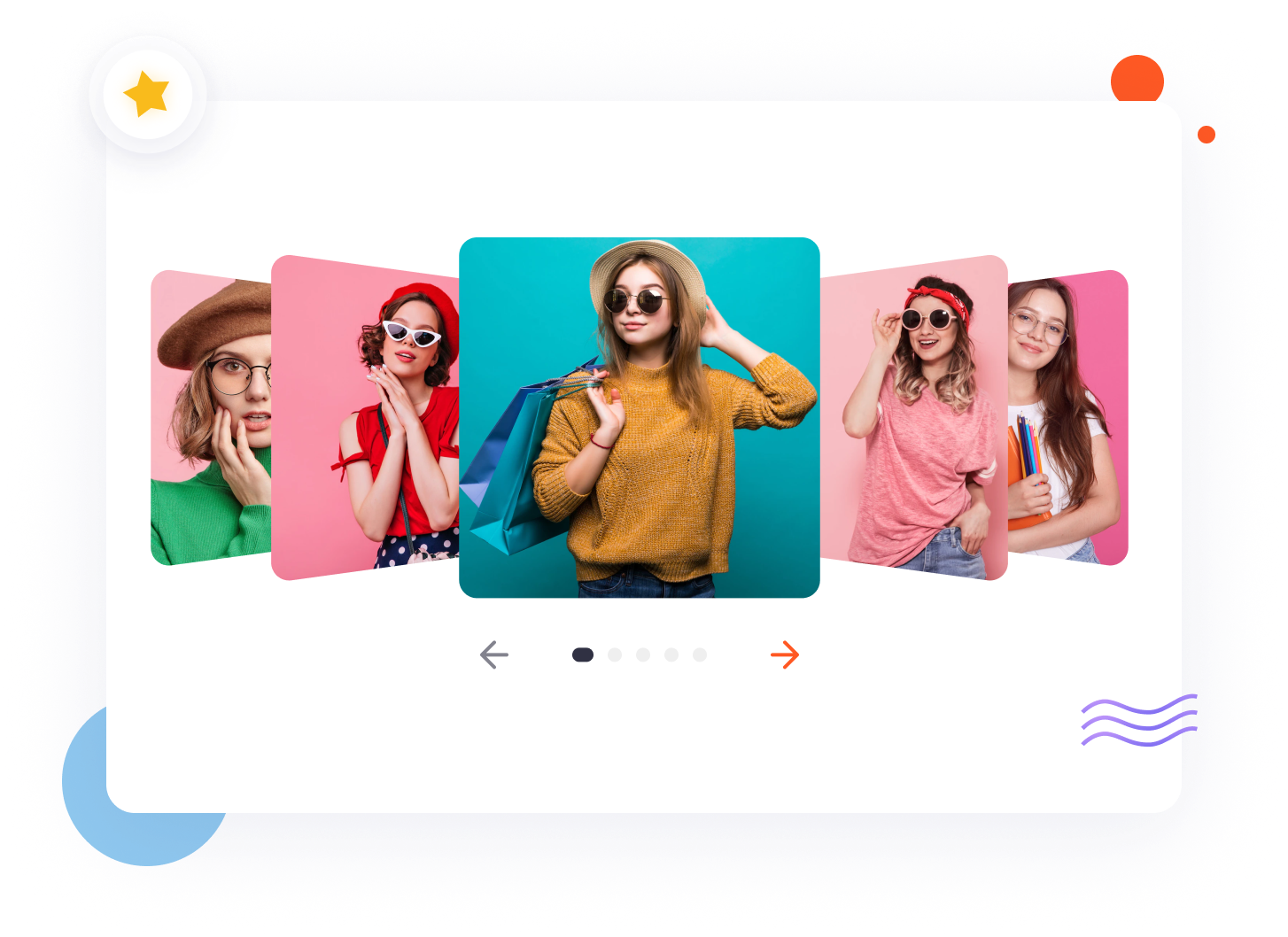 divi image carousel coverflow