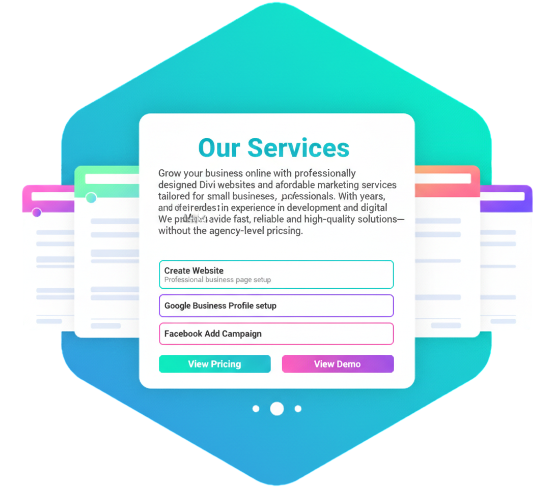 divi carousel services banner