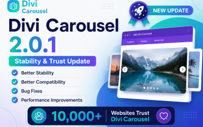 Blog 7 Divi Carousel 2.0.1 Released – Stability & Trust Update